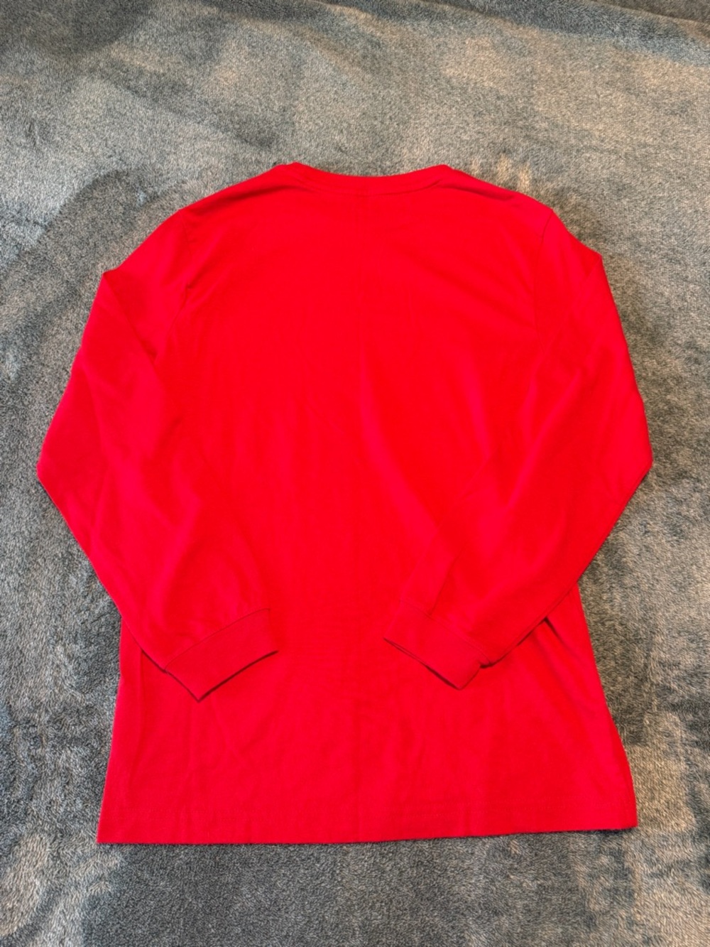 Old Navy Kid's‎ Long Sleeve Red Tee Size XL - Picture 4 of 6